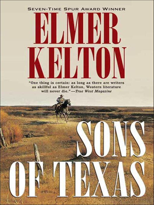 Title details for Sons of Texas by Elmer Kelton - Available